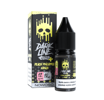 Liquid Dark Line Nicotine+ 10ml Peach Pineapple Mango 12mg