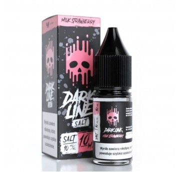 Liquid Dark Line Salt 10ml - Milk Strawberry 10mg