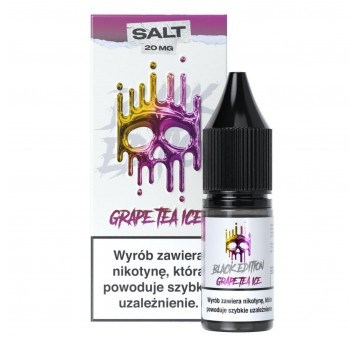 Liquid Dark Line Salt Black Edition 10ml Grape Tea Ice 20mg
