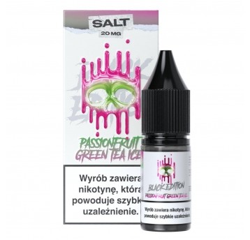 Liquid Dark Line Salt Black Edition 10ml Passionfruit Green Tea Ice 20mg