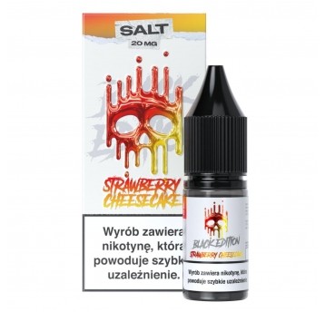 Liquid Dark Line Salt Black Edition 10ml Strawberry Cheesecake 20mg