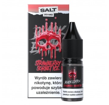 Liquid Dark Line Salt Black Edition 10ml Strawberry Sorbet Ice 20mg
