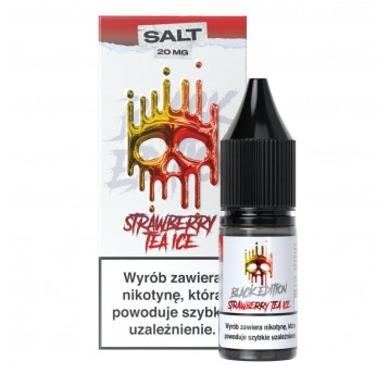 Liquid Dark Line Salt Black Edition 10ml Strawberry Tea Ice 20mg