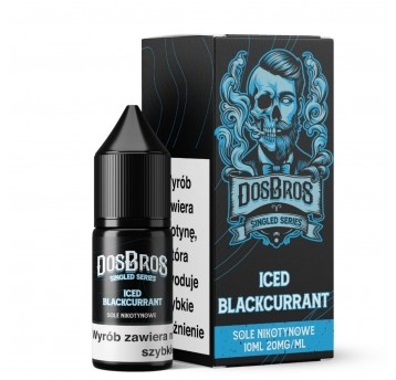Liquid DosBros Salt 10ml Iced Blackcurrant 20mg