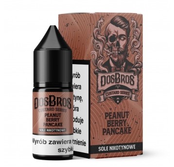 Liquid DosBros Salt 10ml Peanut Berry Pancake 20mg