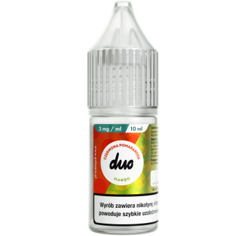 Liquid DUO 10ml - Czerwona Pomarańcza Mango 3mg
