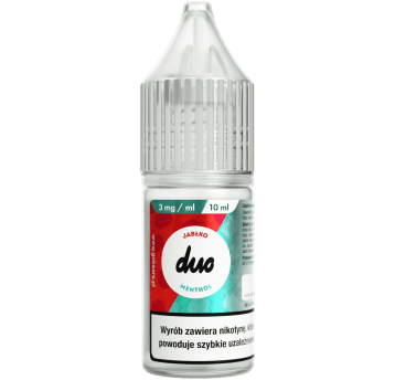 Liquid DUO 10ml - Jabłko Menthol 3mg