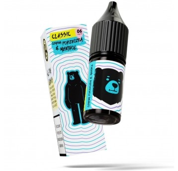 Liquid GO BEARS Classic 10ml Czarna Porzeczka & Menthol 6mg