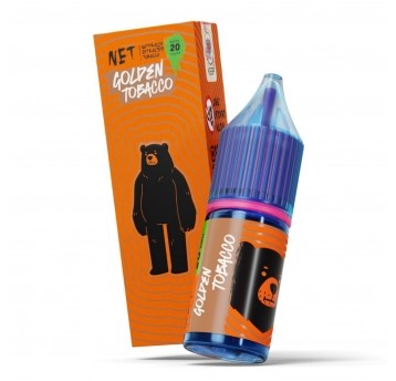 Liquid GO BEARS NET 10ml - Golden Tobacco 20mg