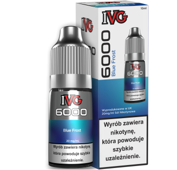 Liquid IVG 6000 Nicotine Salt 10ml Blue Frost 20mg