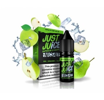 Liquid Just Juice 10ml - Apple & Pear on Ice 11mg