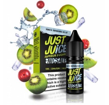 Liquid Just Juice 10ml - Kiwi & Cranberry on Ice 11mg