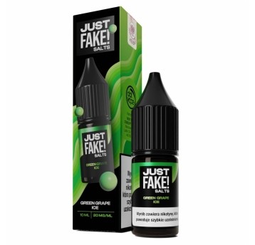 Liquid JustFAKE! Salts 10ml Green Grape ICE 20mg