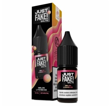 Liquid JustFAKE! Salts 10ml Melon Lychee ICE 20mg