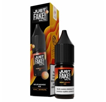 Liquid JustFAKE! Salts 10ml Sour Mango ICE 20mg