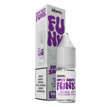Liquid Klarro Funk SS+ 10ml - Jagoda Jeżyna & Ziołowe Cukierki 20mg