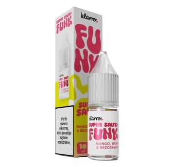Liquid Klarro Funk SS+ 10ml - Mango Guawa & Brzoskwinia 20mg
