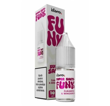 Liquid Klarro Funk SS+ 10ml - Żurawina Winogrono 20mg