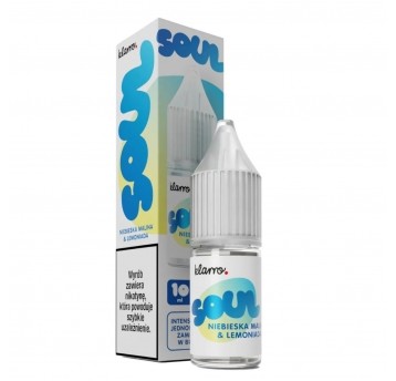 Liquid Klarro Soul Salt 10ml - Niebieska Malina & Lemoniada 20mg