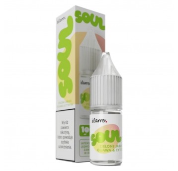 Liquid Klarro Soul Salt 10ml Zielone Jabłko Guawa & Cytryna 20mg