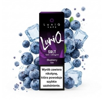 Liquid Luniq Salt 10ml Blueberry Ice 20mg