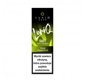 Liquid Luniq Salt 10ml Grape Passionfruit 20mg