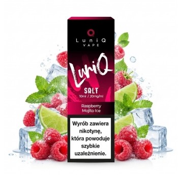 Liquid Luniq Salt 10ml Raspberry Mojito Ice 20mg