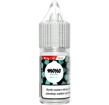 Liquid MONO Salt 10ml - Menthol 20mg