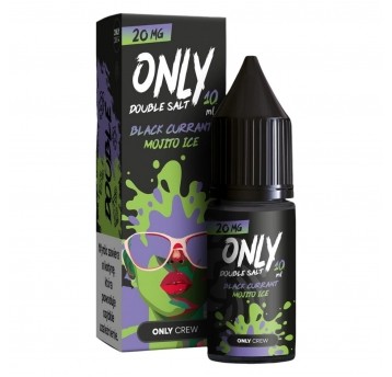 Liquid Only Double Salt 10ml Black Currant Mojito Ice 20mg