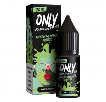 Liquid Only Double Salt 10ml Fresh Menthol Mojito 20mg