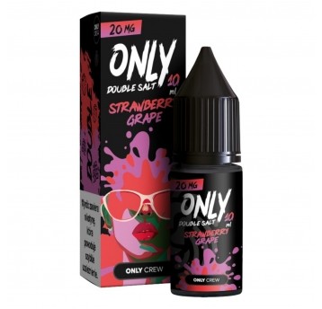 Liquid Only Double Salt 10ml Strawberry Grape 20mg