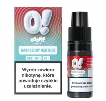 Liquid OSOM! Salt 10ml Raspberry Menthol 20mg
