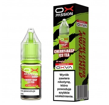 Liquid OX Passion 10ml Cherry Rasp Ice Tea 20mg