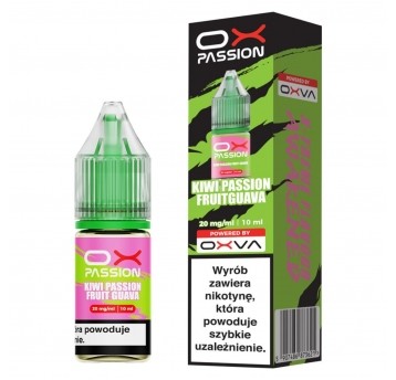 Liquid OX Passion 10ml Kiwi Passion Fruit Guava 20mg