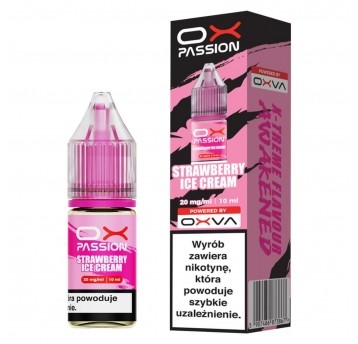 Liquid OX Passion 10ml Strawberry Ice Cream 20mg