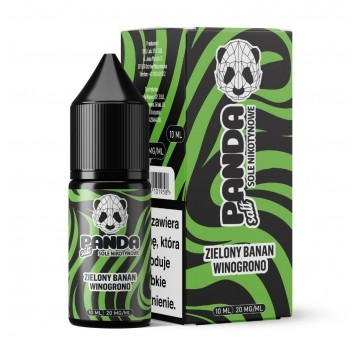 Liquid Panda Salt 10ml Zielony Banan Winogrono Ice 20mg