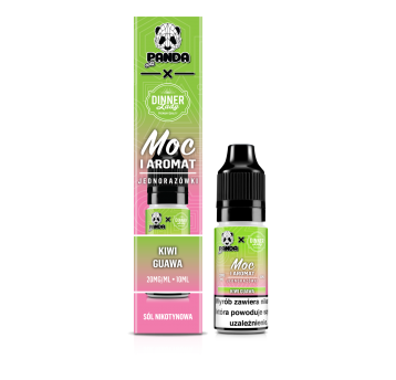 Liquid Panda x Dinner Salt 10ml - Kiwi Guawa 20mg