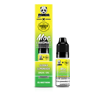 Liquid Panda x Dinner Salt 10ml - Słodka Lemoniada 20mg