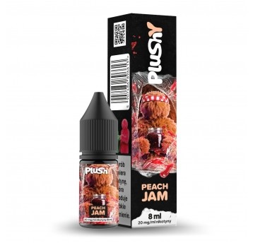 Liquid Plushy Salt Jam 8ml Peach Jam 20mg
