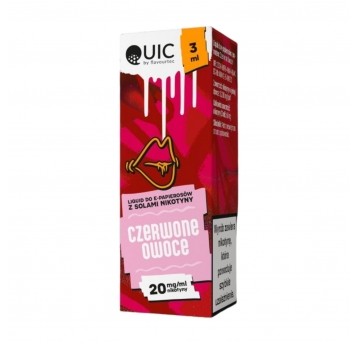 Liquid QUIC Salt 3ml Czerwone Owoce 20mg