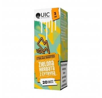 Liquid QUIC Salt 3ml Zielona Herbata z Cytryną 20mg