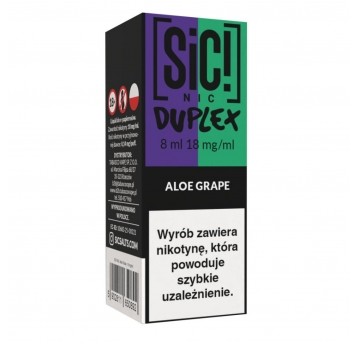 Liquid SIC! NIC 8ml Aloe Grape 18mg