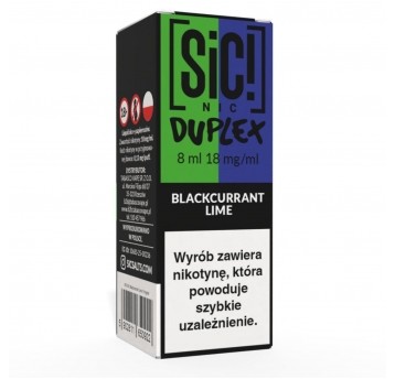 Liquid SIC! NIC 8ml Blackcurrant Lime 18mg