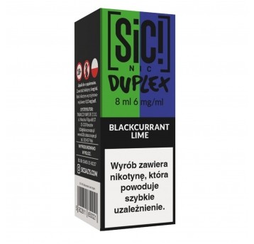 Liquid SIC! NIC 8ml Blackcurrant Lime 6mg