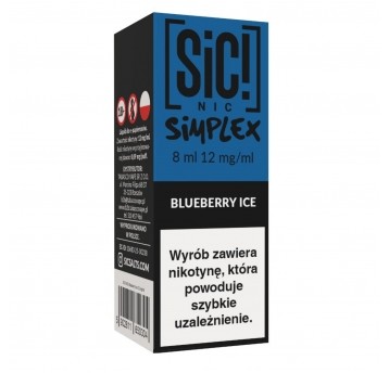 Liquid SIC! NIC 8ml Blueberry Ice 12mg