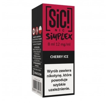 Liquid SIC! NIC 8ml Cherry Ice 12mg