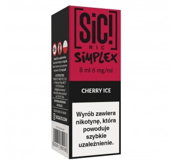 Liquid SIC! NIC 8ml Cherry Ice 6mg