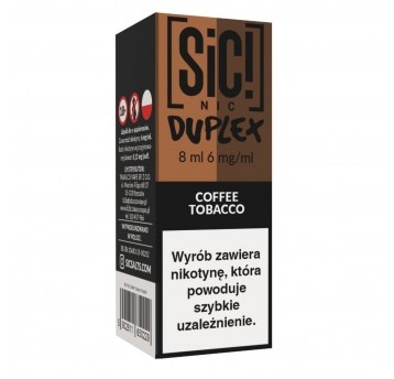 Liquid SIC! NIC 8ml Coffee Tobacco 6mg