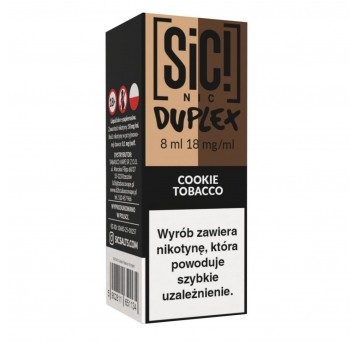 Liquid SIC! NIC 8ml Cookie Tobacco 18mg