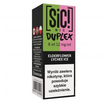 Liquid SIC! NIC 8ml Elderflower Lychee Ice 12mg